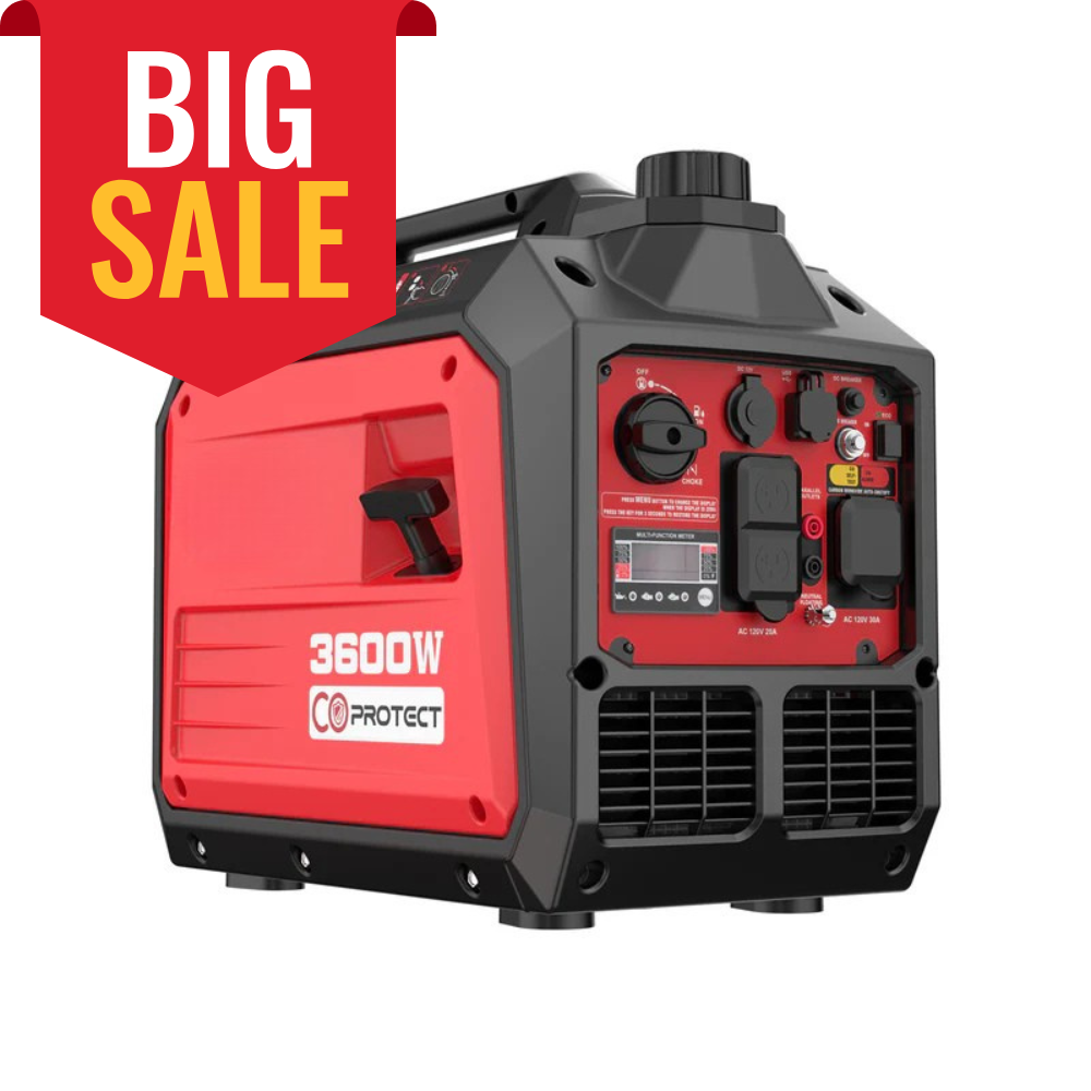 VoltMate™ Générateur à Essence Onduleur 3600W